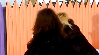 "Snowflake Lesbians - Girl-on-girl Snowball Fight Turns Sexual"