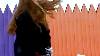 "Snow Bunnies Sweetie & Crystal - Outdoor Winter Lesbian Fun"