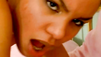 "Erotic Encounters - Black Teen Faces Big White Dick in Interracial Anal"