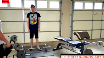 Ink-Slicked Step Son's Ass Drilling Gets Muscular HUNK! (Exclusive)