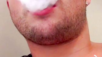 Smoke Break - Young Twinks Jerk Off While Watching Porn