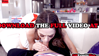 Hardcore fourth of July sex with stepsis