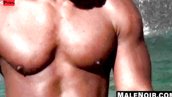 MaleNoir.com - Zak Bishop and DeAngelo relish in a hardcore sex romp