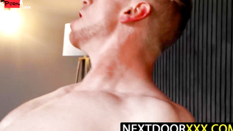Next Door XXX Hunky Muscle Jocks Fuck Hard in Bedroom Action