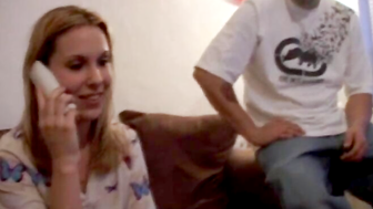 Teen Blondie Riding A Monster Dick - POV Perspective with Melania