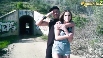 CHICASLOCA - EVELINA DARLING CRAZY SEXY RUSSIAN chick Extreme Outdoors Banging