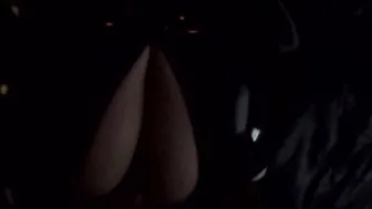 He Fucks her Rubber Catsuit Booty pov 100% Amateur Lovers