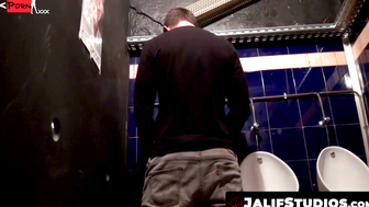 Anal-Rush: Hot Italian Stallion Fucked Hard By Hunk Stud In Public Bathroom
