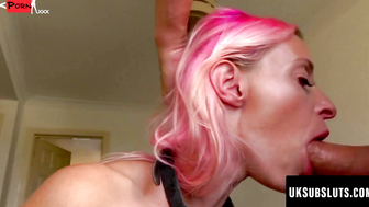 Rough & Raw Submission Training For British Slut Girl Next Door