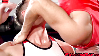 Threesome Frenzy - Rough Gym Workout Turns Into A Thrilling Orgy