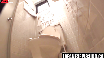 Public Toilet Confessions #2 - Hot Asian Babes Exposing Their Pee Fetish