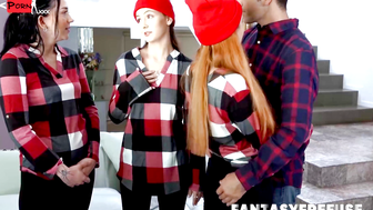 Teens Share Their Kinks With Step-Family - Scene 1