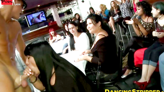 Party Babes Gangbanged By Stripper In Wild Orgy