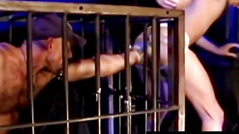 Fisting Frenzy! Long Dick Pounded by Hunks in Steel Bars