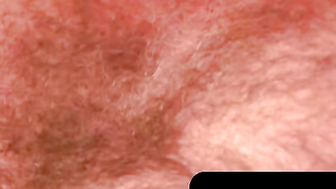 Hairiest Old Guy Jerking Off & Splattering Hot Load On Belly