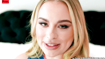 Blondie Babe Anna Clair Gets Rough Pussy Slamming - Hardcore Sex with Big Dick