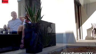 Grandma's Sweetheart - Old Maid & Young Slut Threesome