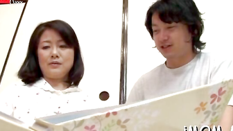 Mature MILF kaori namiki enjoys rough sex in hardcore gangbang