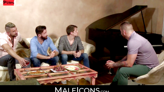 Male Icons Anal Play Session - Studs Suck & Fuck Hard Core Action