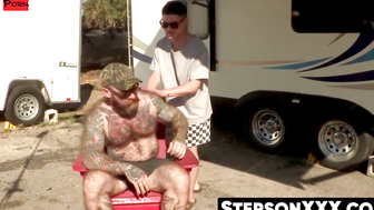 Step-Daddy's Raw Doggystyle Breeding His StepSon - Taboo Roleplay