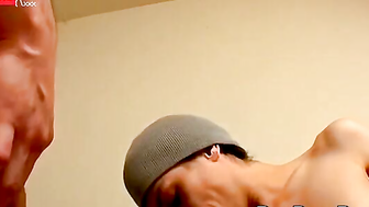 Twinks Ass-Fucking Passionately - Anal Sex with Piercings & Facial