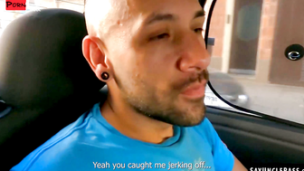 Milk-Star's Ass Gets Fucked Hard By His Horny Driver In A Car