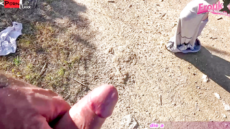 Teenage Outdoor Adventure - Amateur Teens Fucked By Stranger In Public
