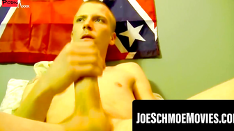 Big Dick Cleetus Stroking His Meaty Pole Until He Drains Dry