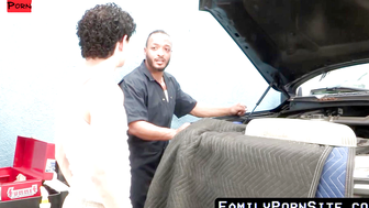 Interracial Step-Mom Creamped By Black Stepson In Taboo Threesome