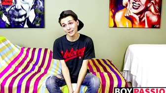 Interviewed porn video – Skinny Cuties Interview Turns Sexual - Petite Blonde Teen Gets Fucked