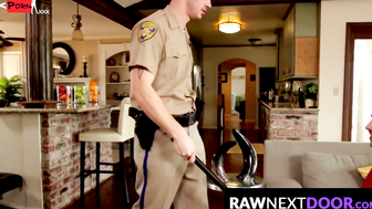 Raw Next Door's 'Police Officer Gone Wild!' with Hot Cop & Jocks Fucking Hard