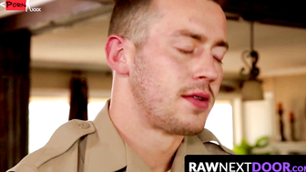 Raw Next Door's 'Police Officer Gone Wild!' with Hot Cop & Jocks Fucking Hard