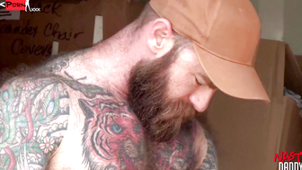 Muscle Daddy Breeding Twink - Raw Anal Action with Older Man