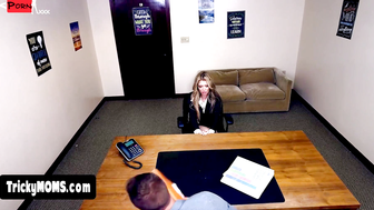 Office Cougar" - Office Milf Seduces Young Guy And Gets Fucked Hard! (Mature)