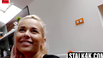 Unknown Hunk Drills Hot Blonde Babe - PornPros