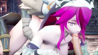 Mmd Genshin Impact Milky Hooters and Thick Rosaria Plowed and Group Sex by