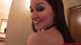 Beauty Ann Marie shows exactly what hotel beds are made