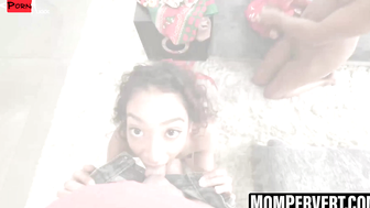 Mistystone-SarahLaces Threesome - Step Mom Teaches Sex Ed