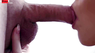 Step-sister's First Time - Stepbrother Teaches Her How To Ride A Dick