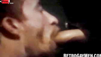 Muscle Hunk's Gloryhole Blowjob Marathon
