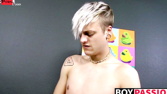 Twinks Jerk Off Double Handjob - Two Hands Better Than One