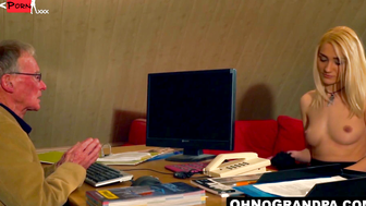 Blondes Get Business Done - Hot Boss Lady Seduces Her Employee