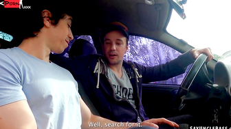 Hot Twinks Fucking In Car On Roadtrip - Scene 1" #twink-fucking, #cumshot, #blowjob