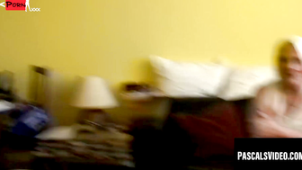 Blond Mature Mom Throats Young Stud & Facializes Him in POV Style