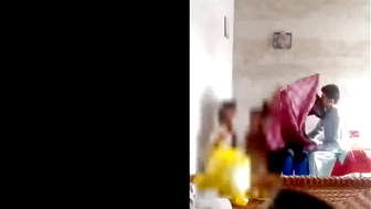 Indian Couple's Passionate Lovemaking Session Captured On Camera