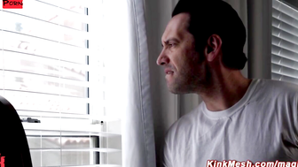 Bound Neighbor Fisting & Fucking - BDSM Threesome with Anal Play