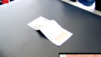 Musclar Young Latin Barebacks & Gets Cash-Filled Facial From Older Man! (POV)