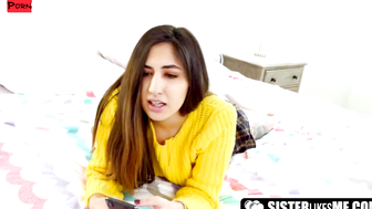 Veronika Velka's Step-Brother Can't Resist Her Pussy in This Raw Fuck