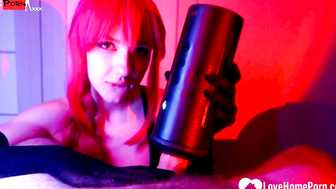Blonde Goddess Sensual Point-Of View Oral Pleasure