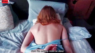 Stepmom's Hot Stepdaughter Plays 'Truth Or Dare', Ending Up With A Facial